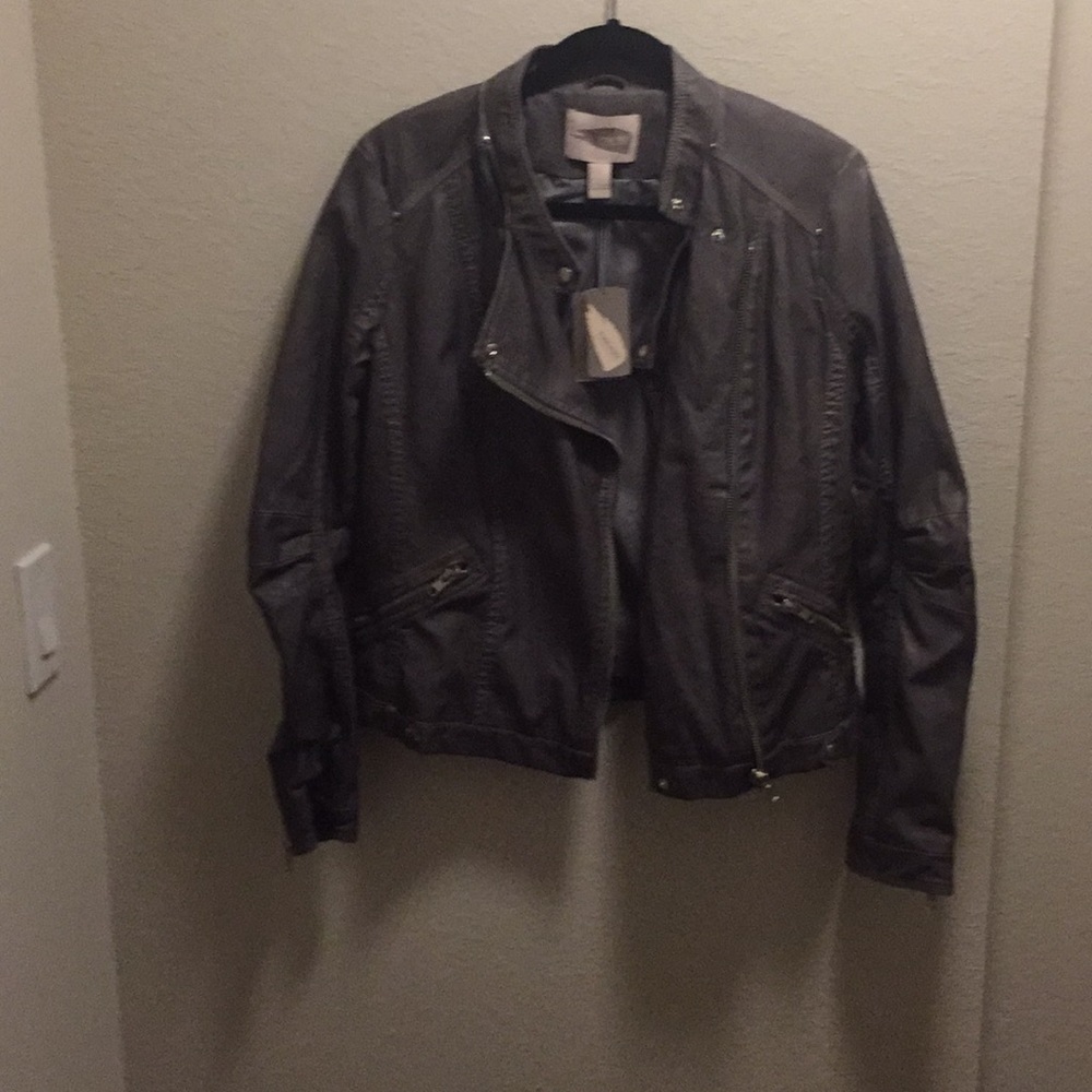 NWT Forever 21 faux leather jacket.